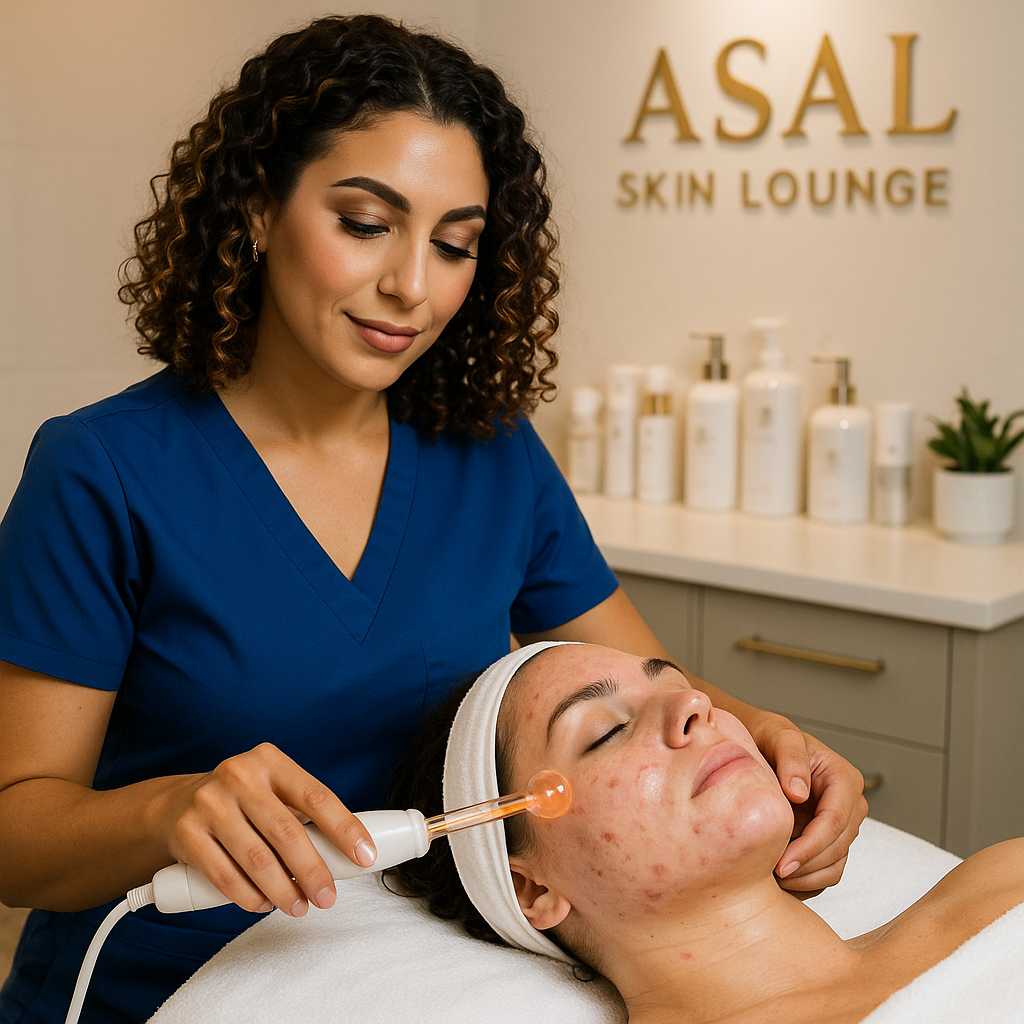 Glowing skin treatment at Asal Skin Lounge in Woodland Hills