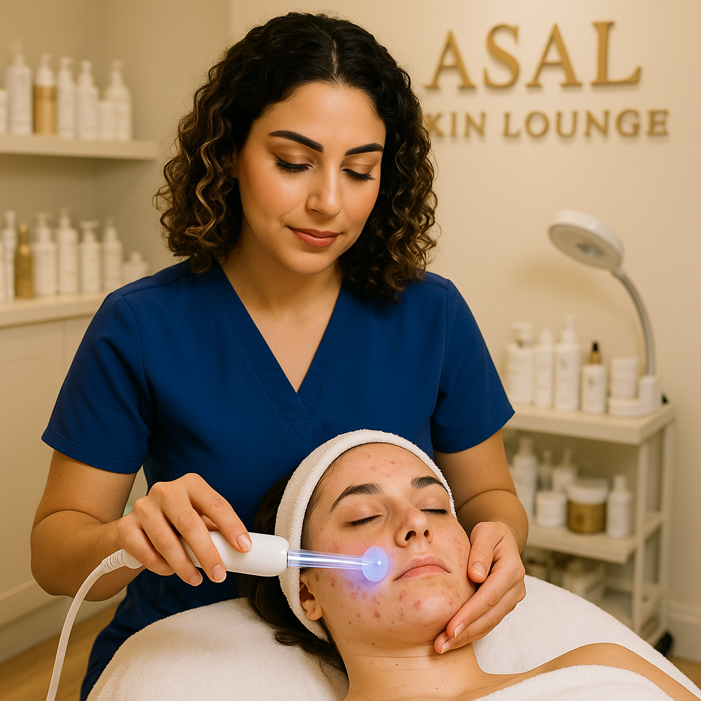 Deep cleansing facial at Asal Skin Lounge, Woodland Hills