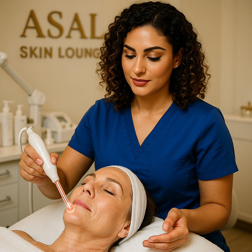 Hydrating facial treatment for refreshed skin at Asal Skin Lounge