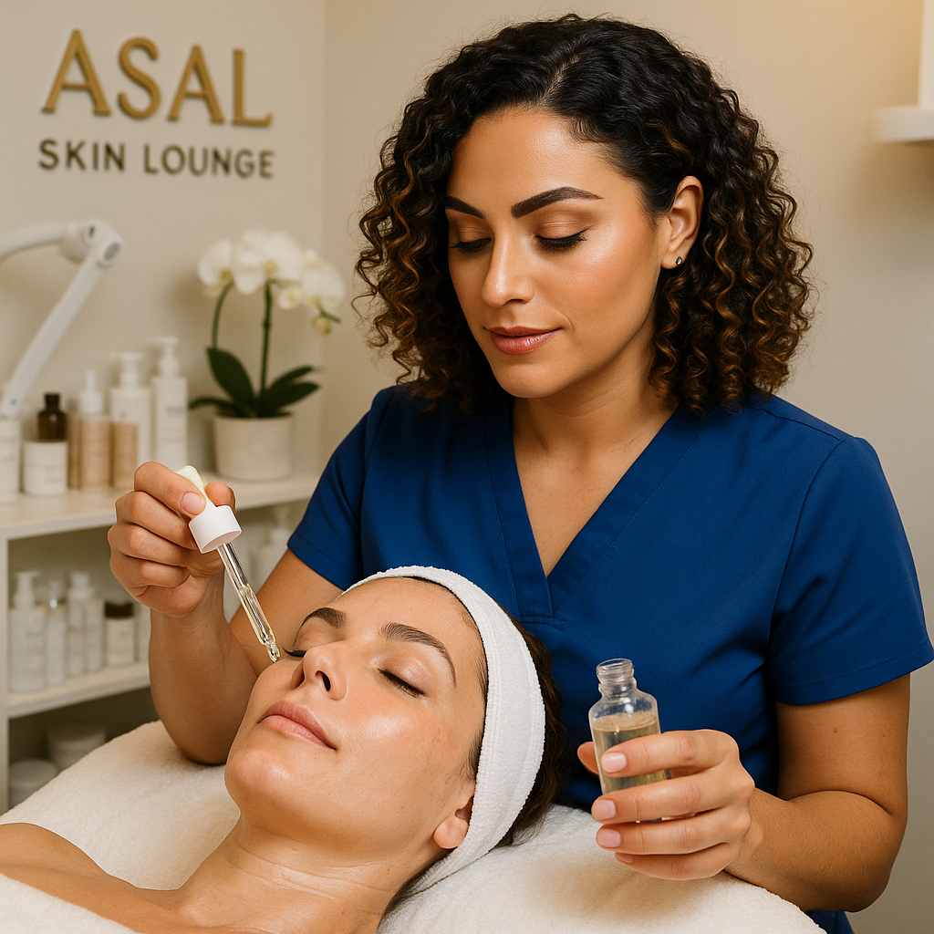 Luxury Facial for Glowing Skin in Woodland Hills at Asal Skin Lounge