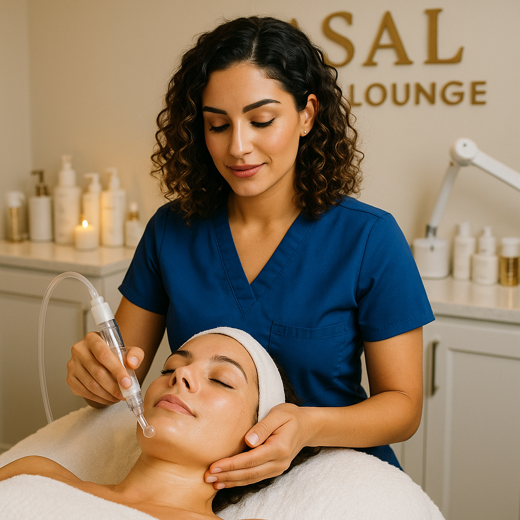 Hydrating facial at Asal Skin Lounge in Woodland Hills