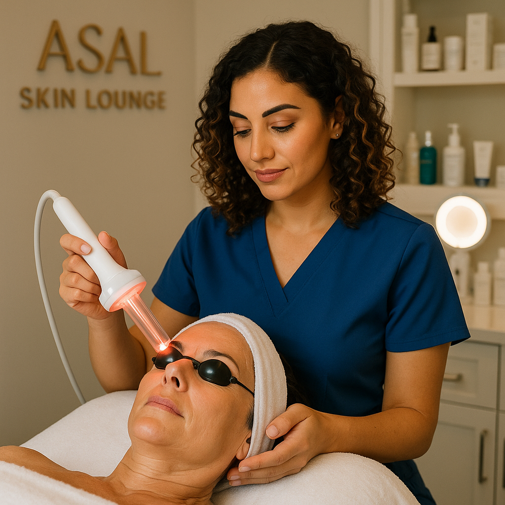 LED Light Therapy Facial at Asal Skin Lounge Woodland Hills