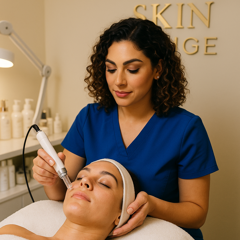 Professional facial treatment for youthful glow in Woodland Hills