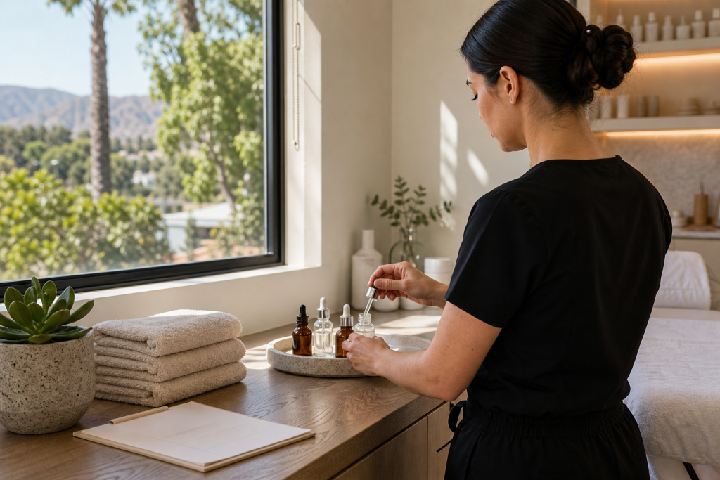 hydrating facial skin barrier Woodland Hills editorial overview