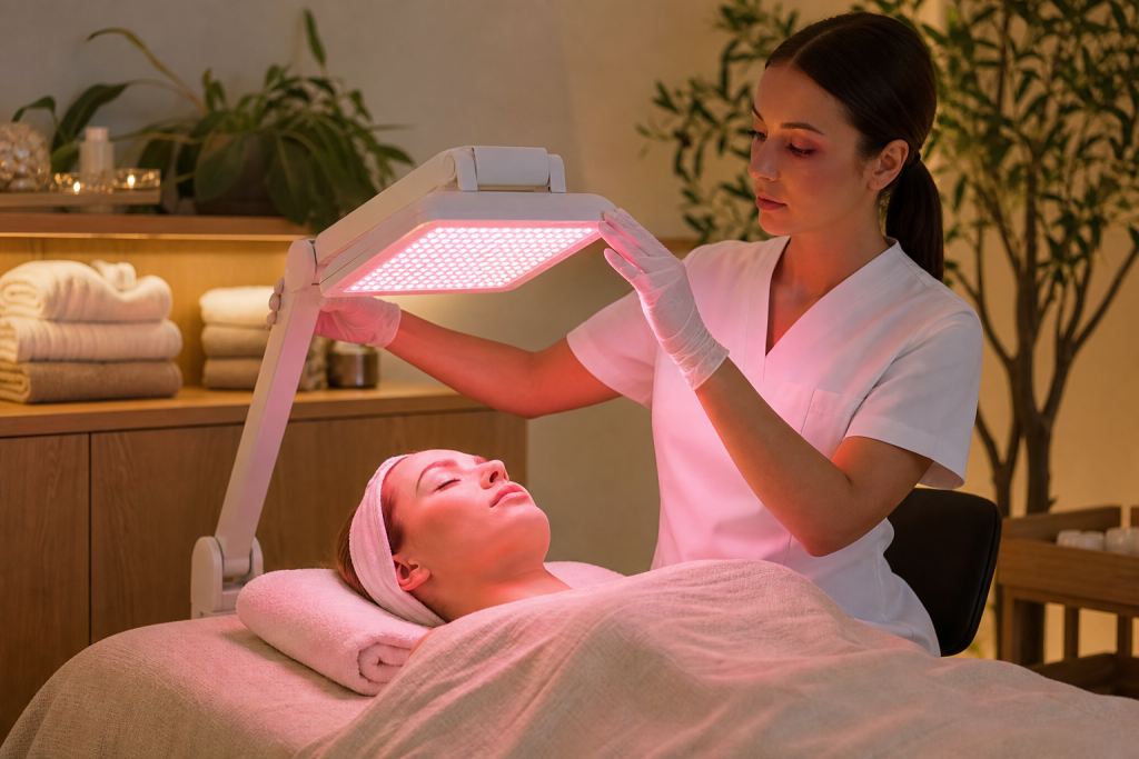 LED vs high-frequency vs galvanic facial add-ons editorial overview
