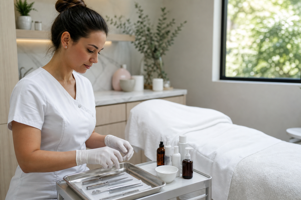 deep cleansing facial congested pores Woodland Hills editorial overview