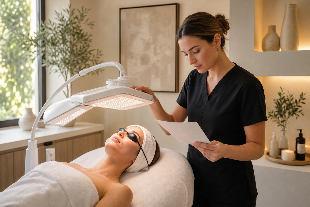 LED facial add-on safety editorial overview