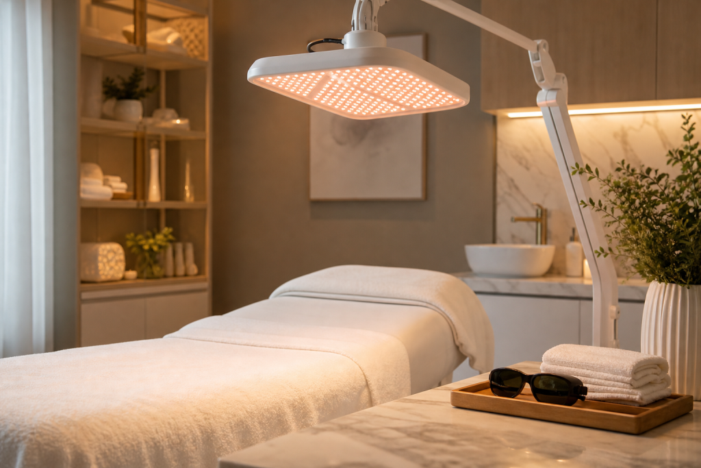 LED high-frequency galvanic facial add-ons safety evidence editorial overview