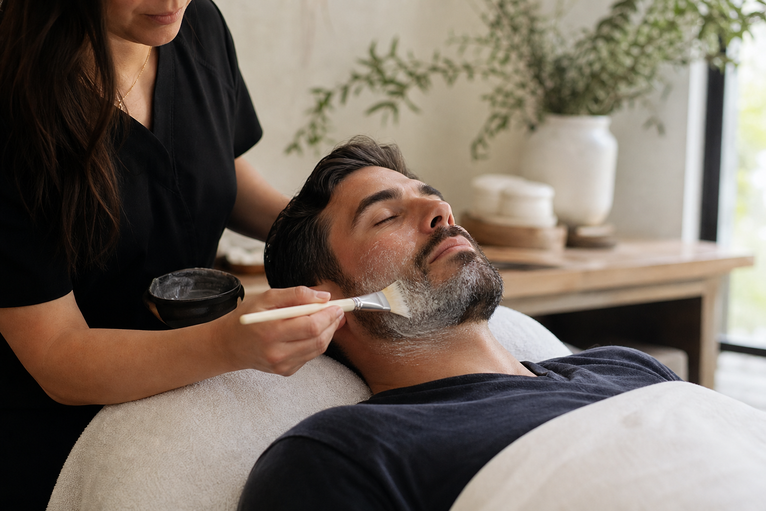 Men’s facials shaving irritation Movember 2026 — Prep